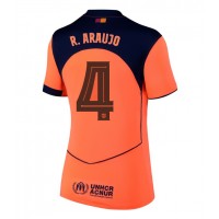 Barcelona Ronald Araujo #4 Tretí Ženy futbalový dres 2025-26 Krátky Rukáv